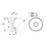 Saddle washer [102] (102033000001)