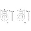Polycarbonate PC washer [173] (173142500022)