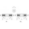 Hexagonal F/F Spacer [302] (302518059935)